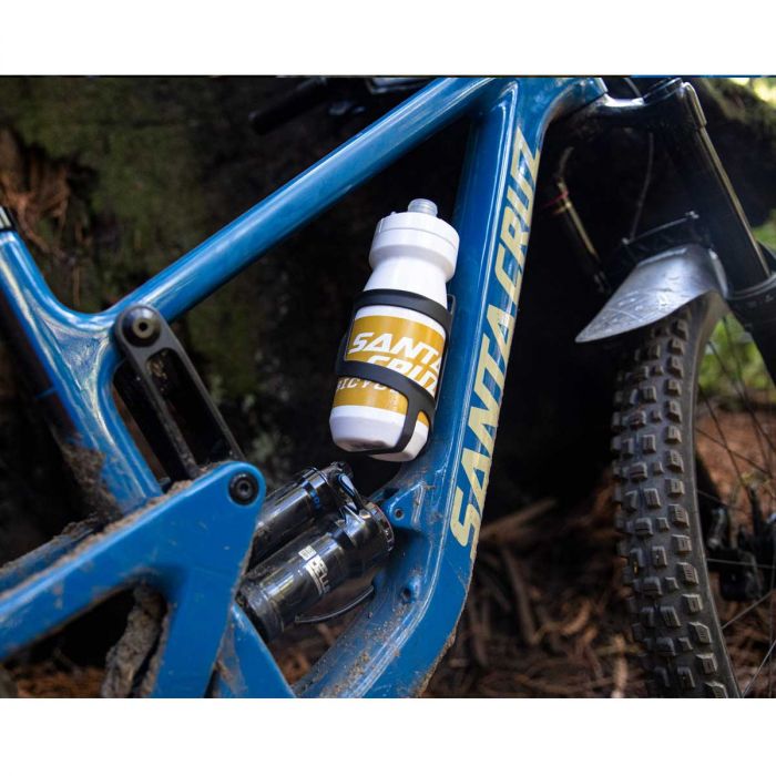 Santa Cruz Bicycles Carbon Water Bottle Cage On Bike Left Hand