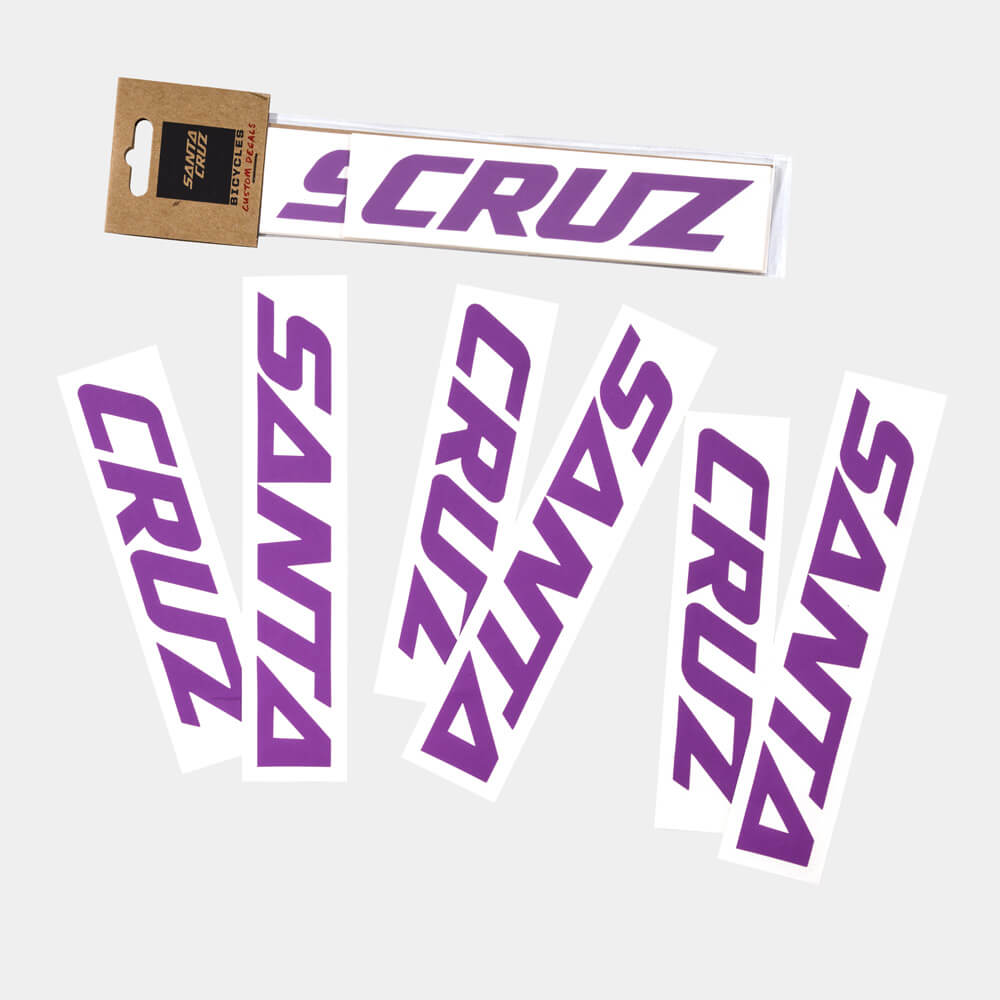 Santa Cruz Custom Downtube Decal – Santa Cruz Bicycles