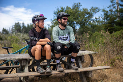 Santa Cruz Bicycles riders wearing MX Enduro Socks and Jersey